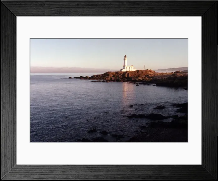Framed Print : Turnberry Lighthouse February 1999 Framed Print : Turnberry Lighthouse February 1999