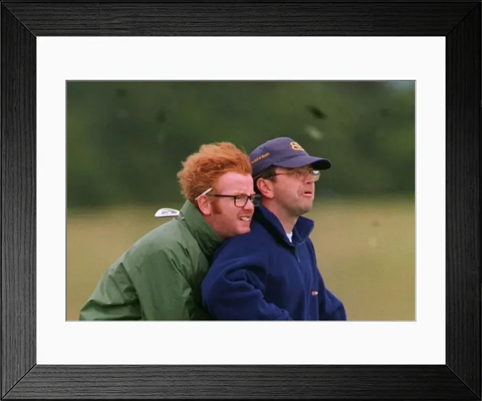 Framed Print : Chris Evans DJ playing golf Inverness Framed Print : Chris Evans DJ playing golf Inverness