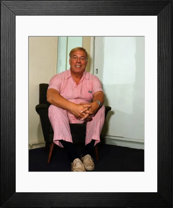 Framed Print : George Kennedy American actor January 1978 Framed Print : George Kennedy American actor January 1978