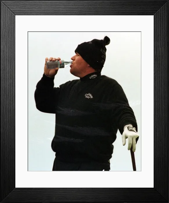 Framed Print : John Daly St Andrews Scotland 7th october 1998 practice session eve of Alfred Framed Print : John Daly St Andrews Scotland 7th october 1998 practice session eve of Alfred