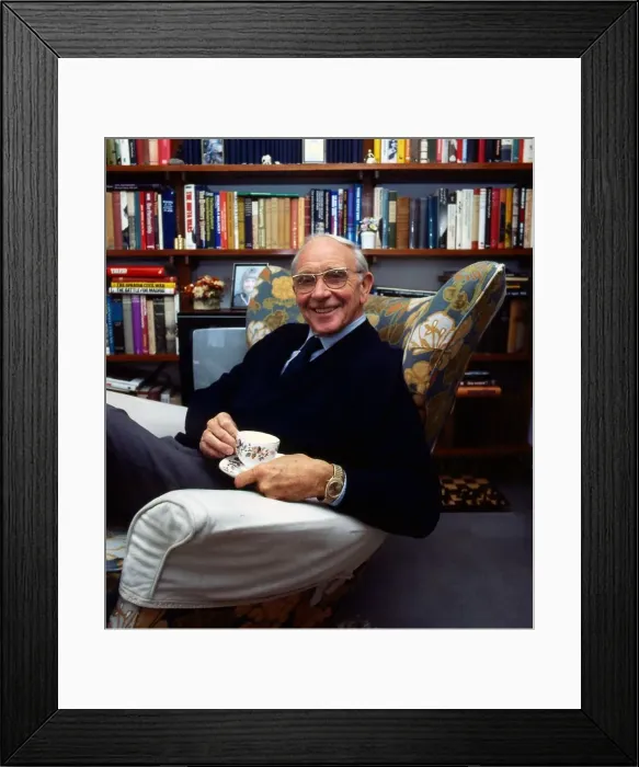 Framed Print : Jack Jones former Transport Union leader September 1984 Framed Print : Jack Jones former Transport Union leader September 1984