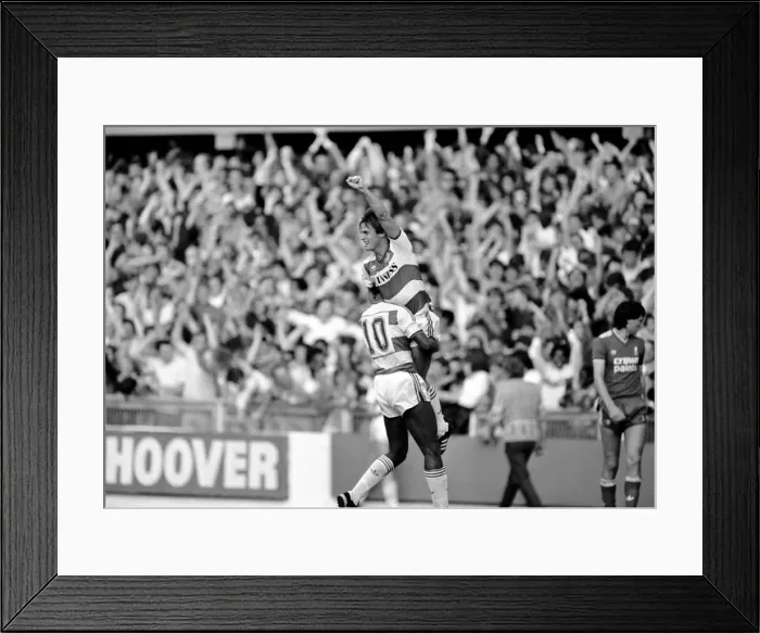 Framed Print : Division One Football 1985 / 86 Season, Queens Park Rangers v Liverpool, Loftus Road Framed Print : Division One Football 1985 / 86 Season, Queens Park Rangers v Liverpool, Loftus Road