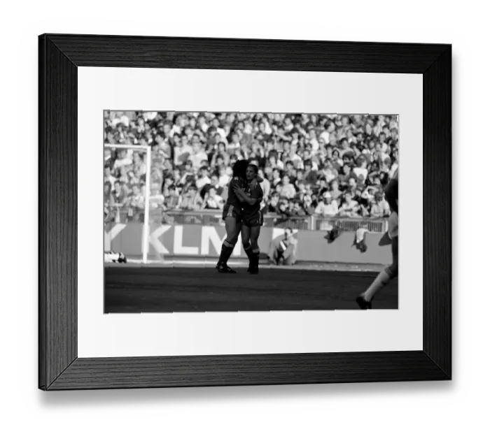 Framed Print : Division One Football 1985  /  86 Season, Queens Park Rangers v Liverpool, Loftus Road