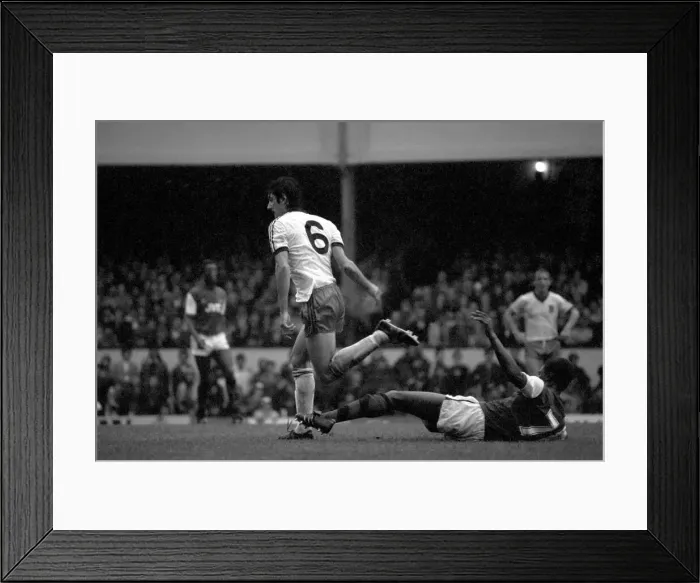 Framed Print : Division One Football, 1982 / 83 Season. Arsenal v West Ham United, Highbury Framed Print : Division One Football, 1982 / 83 Season. Arsenal v West Ham United, Highbury