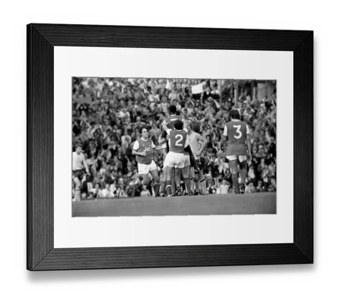 Framed Print : Division One Football 1981 / 82 Season. Arsenal v. Sunderland, Highbury Framed Print : Division One Football 1981 / 82 Season. Arsenal v. Sunderland, Highbury