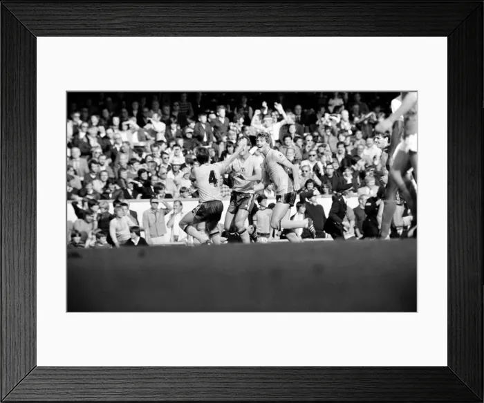 Framed Print : Division One Football 1981  /  82 Season. Arsenal v. Sunderland, Highbury