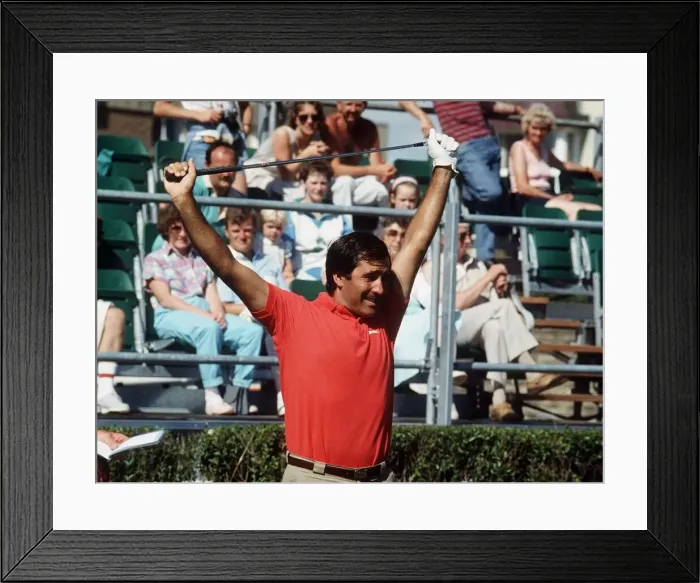 Framed Print : Seve Ballesteros Spanish golfer July 1989