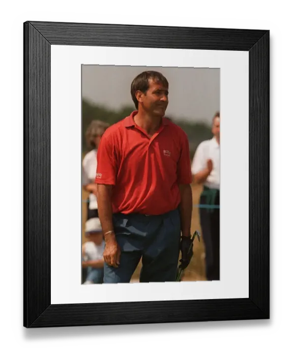 Framed Print : Seve Ballesteros - Scottish Open Carnoustie Framed Print : Seve Ballesteros - Scottish Open Carnoustie