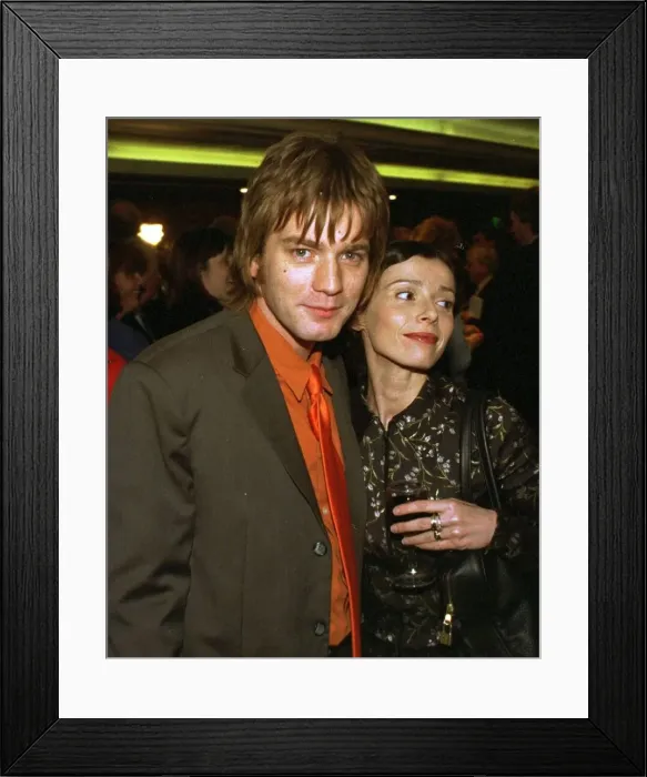 Framed Print : Ewan McGregor actor with his wife Eve at Variety Club Awards