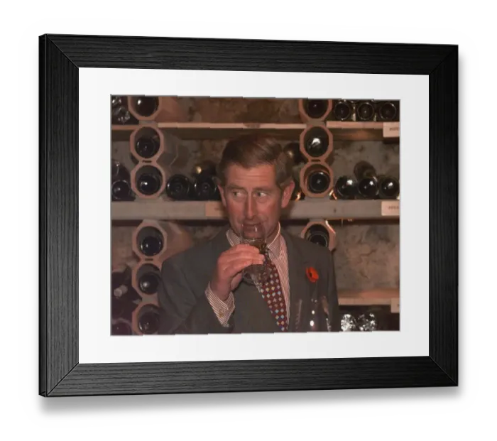 Framed Print : Prince Charles wine tasting in Slovenia November 1998 at the Triglav National Park Framed Print : Prince Charles wine tasting in Slovenia November 1998 at the Triglav National Park