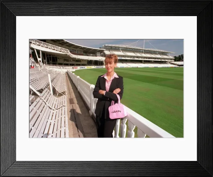 Framed Print : Carole Aye Maung in Men only Lords Pavillion August 1998 Framed Print : Carole Aye Maung in Men only Lords Pavillion August 1998