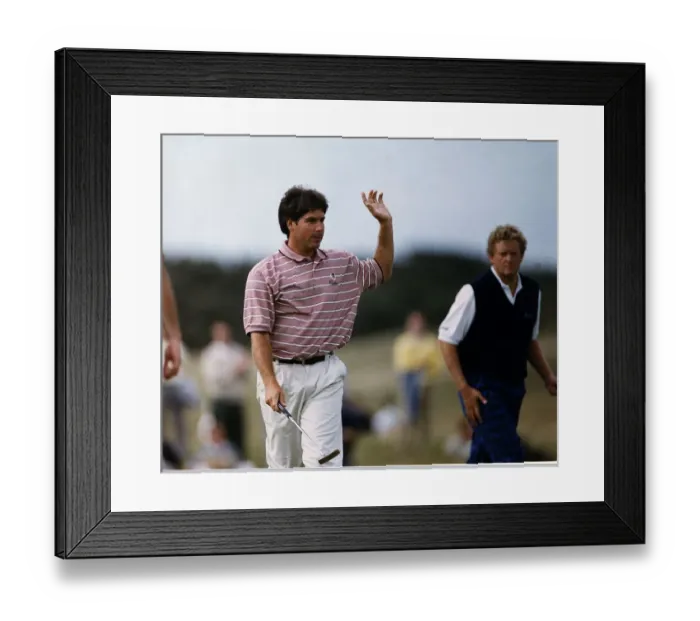 Framed Print : British Open Golf tournament held from 16th to 19th July 1992 at Muirfield Golf Links in