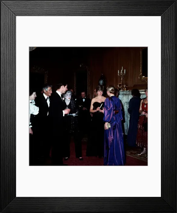 Framed Print : Prince Charles and Lady Diana Spencer with Princess Grace of Monaco at Goldsmiths Hall Framed Print : Prince Charles and Lady Diana Spencer with Princess Grace of Monaco at Goldsmiths Hall
