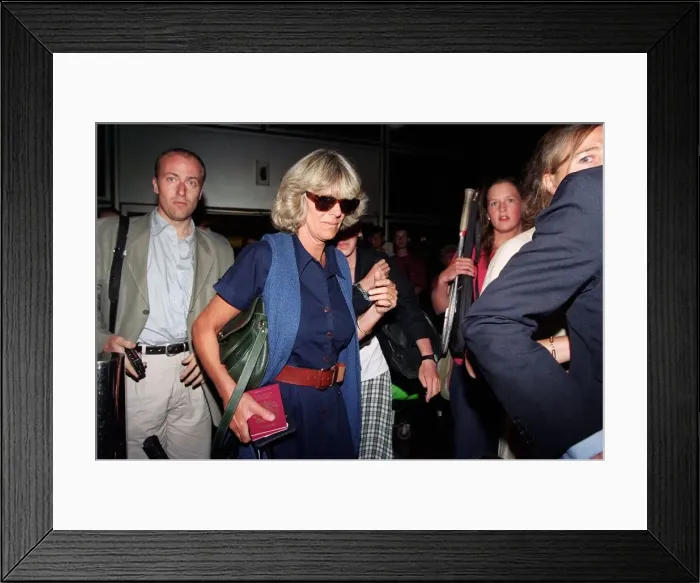 Framed Print : Camilla Paker Bowles December 1997 Close friend of Prince Charles Framed Print : Camilla Paker Bowles December 1997 Close friend of Prince Charles