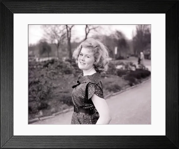 Framed Print : Josephine Dickenson Daily Mirror Debutant, 15th April 1958 Josephine is a Framed Print : Josephine Dickenson Daily Mirror Debutant, 15th April 1958 Josephine is a