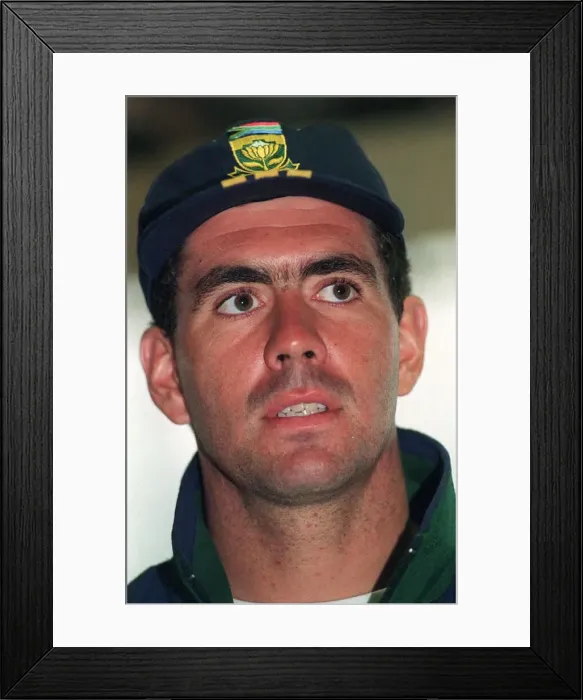 Framed Print : Hanse Cronje South African Cricket Captain at Edgebaston Cricket ground in Birmingham Framed Print : Hanse Cronje South African Cricket Captain at Edgebaston Cricket ground in Birmingham