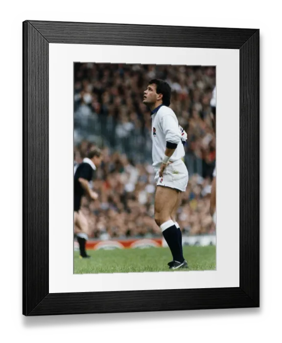 Framed Print : Will Carling Rugby Union Player - Captain of England