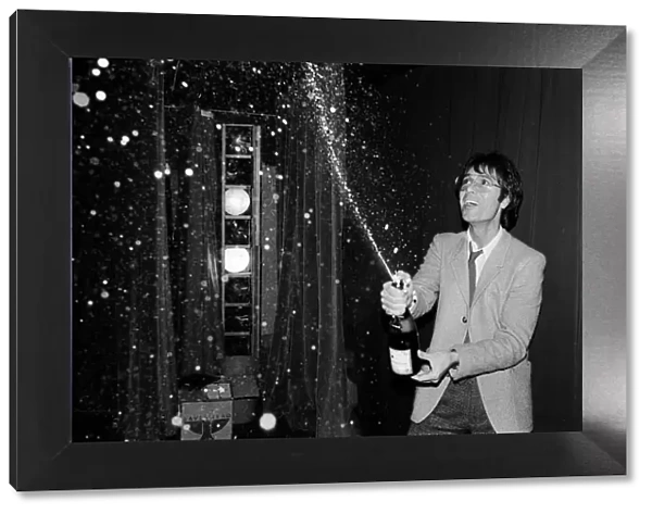 Singer Cliff Richard celebrates his 40th birthday. 13th October 1980