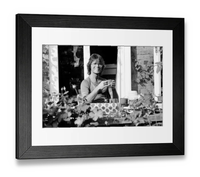 Framed Print : Pop Singer Cliff Richard at his home in Weybridge Surrey 24th August 1978 *** Local Framed Print : Pop Singer Cliff Richard at his home in Weybridge Surrey 24th August 1978 *** Local