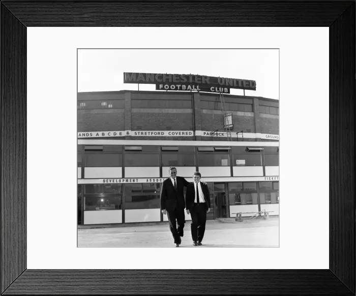 Framed Print : Johnny Giles Republic of Ireland International & Manchester United football player