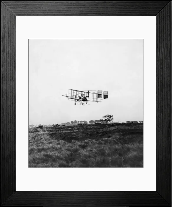 Framed Print : Samuel Franklin Cody at the controls of his machine shortly after leaving Bangley Barn Framed Print : Samuel Franklin Cody at the controls of his machine shortly after leaving Bangley Barn