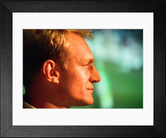 Framed Print : Francois Pienaar, ex-South African Rugby player signing for Saracens Rugby Club