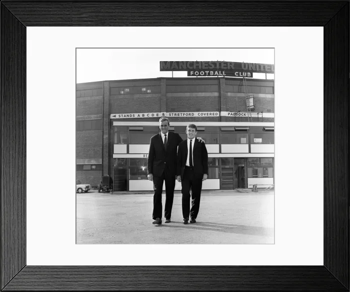 Framed Print : Johnny Giles Republic of Ireland International & Manchester United football player