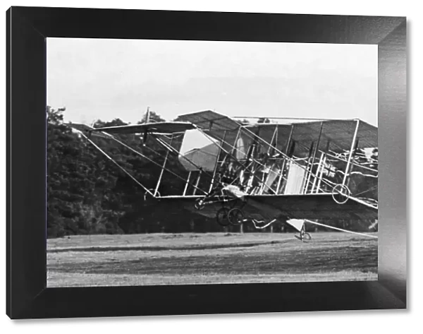 The British Army Aeroplane Number 1 seen here being flown by Samuel Franklin Cody at