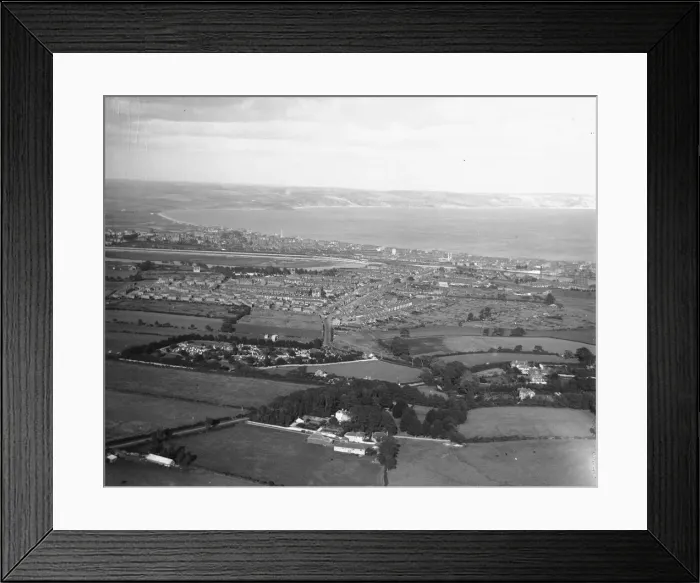 Framed Print : Aerial view of Weymouth. Local Caption These are rough scans Framed Print : Aerial view of Weymouth. Local Caption These are rough scans