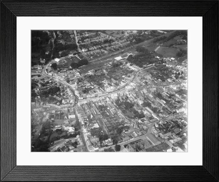 Framed Print : Aerial view of Andover. Local Caption These are rough scans Framed Print : Aerial view of Andover. Local Caption These are rough scans