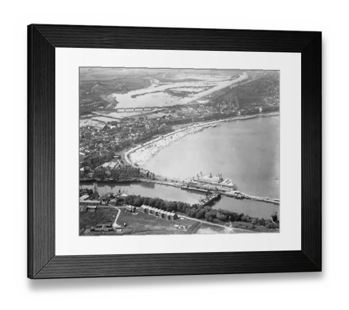Framed Print : Aerial view of Weymouth. Local Caption These are rough scans Framed Print : Aerial view of Weymouth. Local Caption These are rough scans
