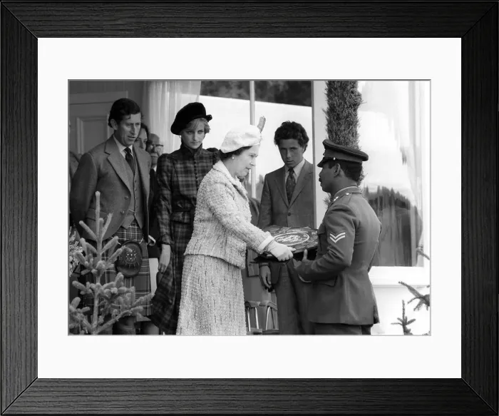Framed Print : Prince Charles Princess Diana and The Queen September 1981 Royalty at the Braemar Framed Print : Prince Charles Princess Diana and The Queen September 1981 Royalty at the Braemar