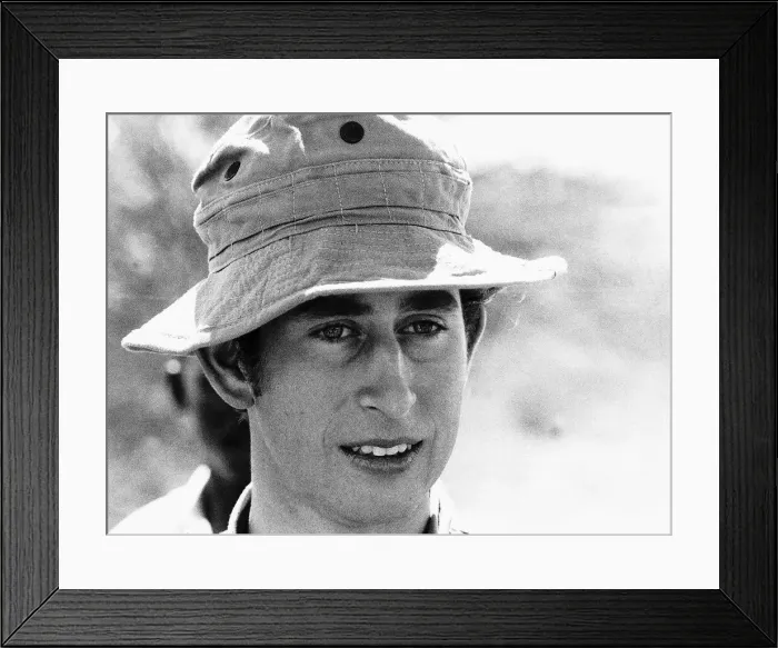 Framed Print : Prince Charles during the royal tour of Kenya Circa 1971 Framed Print : Prince Charles during the royal tour of Kenya Circa 1971
