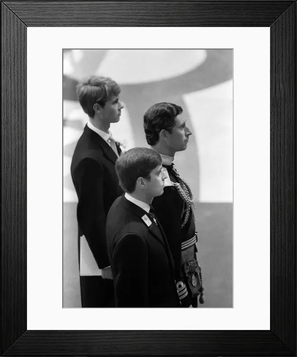 Framed Print : Prince Charles Lady Diana Spencer Royal Wedding July 1981 Prince Charles