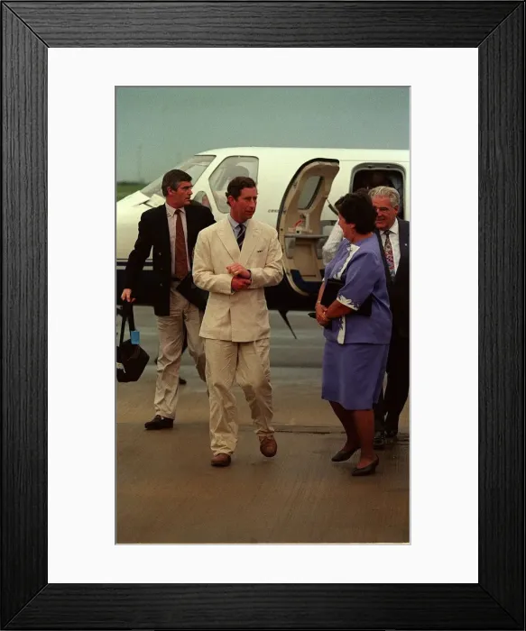 Framed Print : Prince Charles on his Australia & New Zealand Visit - Feb 94. dtgu Framed Print : Prince Charles on his Australia & New Zealand Visit - Feb 94. dtgu