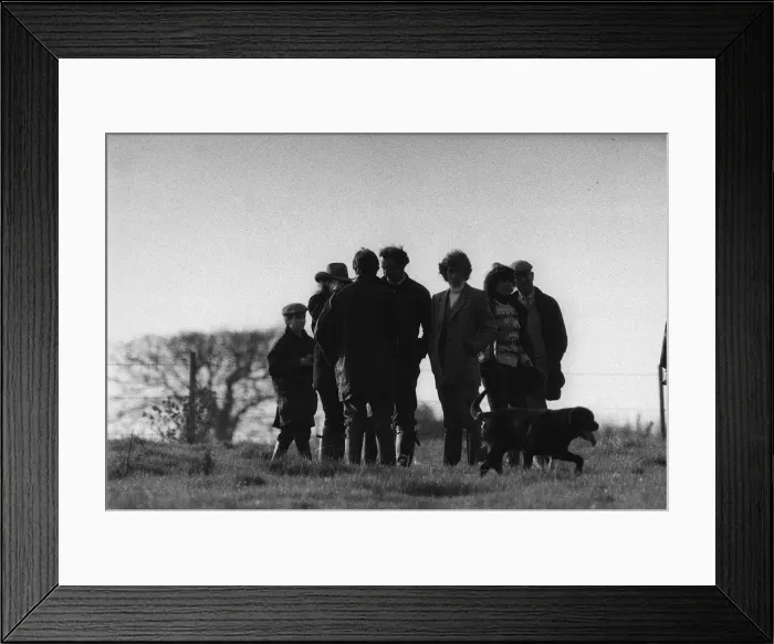 Framed Print : Princess Diana, silhouetted against the early morning sun watching her husband Prince