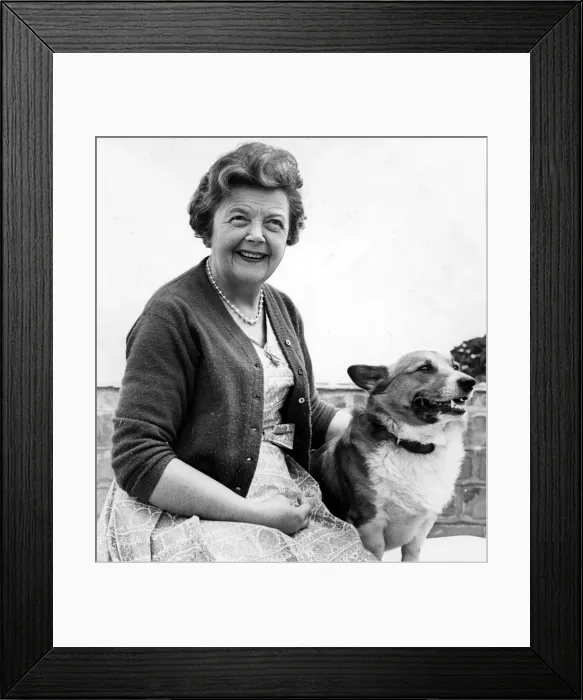Framed Print : Lady Megan Lloyd George pictured at her home at Brynawelon Framed Print : Lady Megan Lloyd George pictured at her home at Brynawelon
