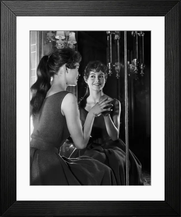 Framed Print : Brigitte Bardot, French Model and Actress, 1st February 1955 Framed Print : Brigitte Bardot, French Model and Actress, 1st February 1955