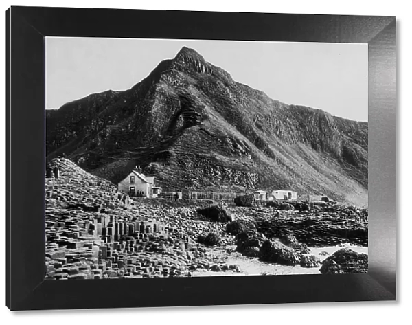 Giants Causeway near Portrush in County Londonderry. 6th August 1929