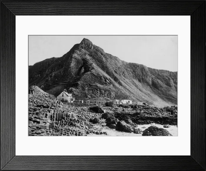 Framed Print : Giants Causeway near Portrush in County Londonderry. 6th August 1929 Framed Print : Giants Causeway near Portrush in County Londonderry. 6th August 1929