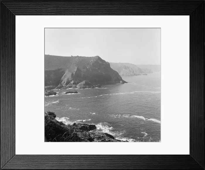 Framed Print : Le Col De La Roque, on the north coast of the island of Jersey Framed Print : Le Col De La Roque, on the north coast of the island of Jersey