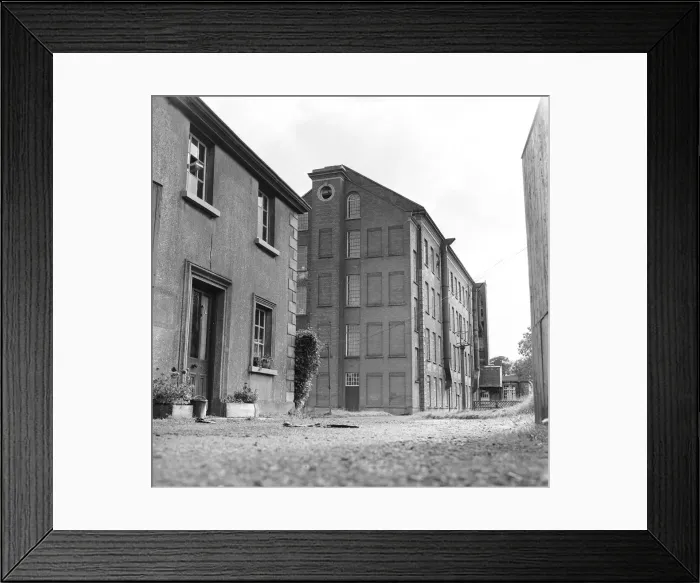 Framed Print : The Hale Martin spinning mill in the village of Balnamore County Antrim 14th September Framed Print : The Hale Martin spinning mill in the village of Balnamore County Antrim 14th September