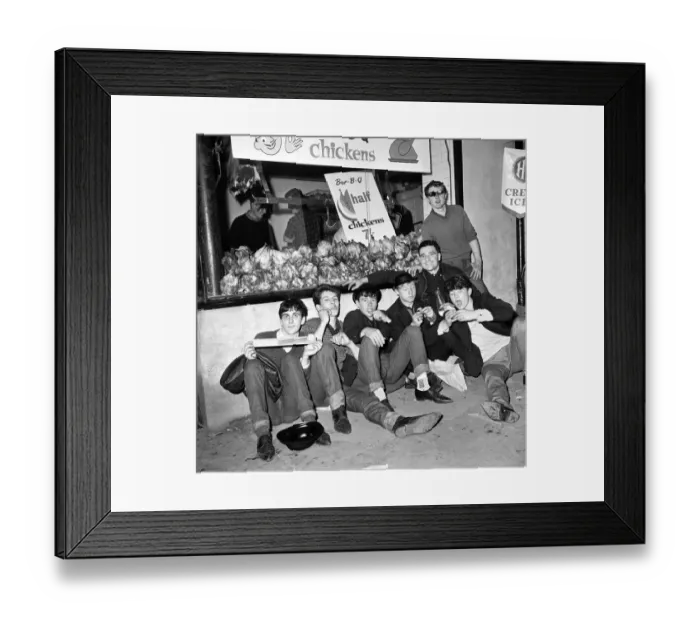 Framed Print : Clones Music Festival, County Monaghan, Ireland 18th May 1964
