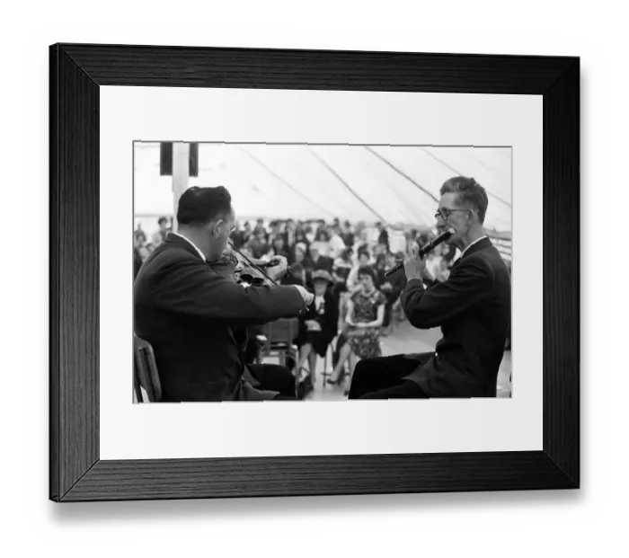 Framed Print : Clones Music Festival, County Monaghan, Ireland 18th May 1964