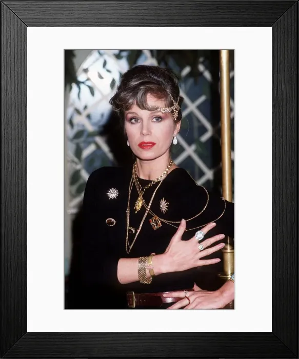 Framed Print : Joanna Lumley Actress helps to launch an imaginative £ Framed Print : Joanna Lumley Actress helps to launch an imaginative £