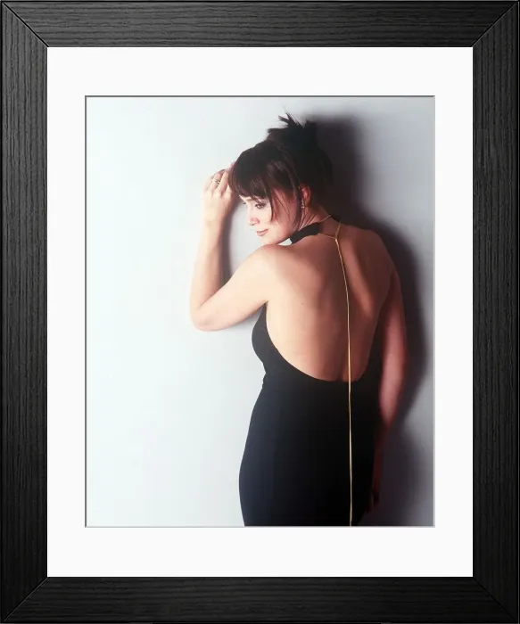 Framed Print : Actress Keeley Hawes 1999 in studio Framed Print : Actress Keeley Hawes 1999 in studio