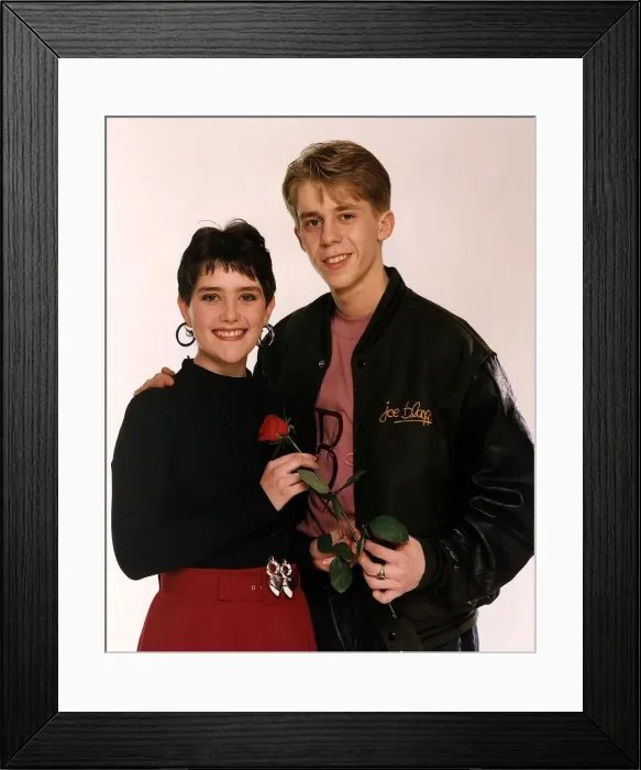 Framed Print : Judy brook Actress in Coronation Street with fellow actor Nick Cockrane Framed Print : Judy brook Actress in Coronation Street with fellow actor Nick Cockrane