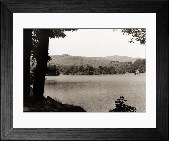 Framed Print : Rydal Water, Cumbria Lake District June 1976 Framed Print : Rydal Water, Cumbria Lake District June 1976
