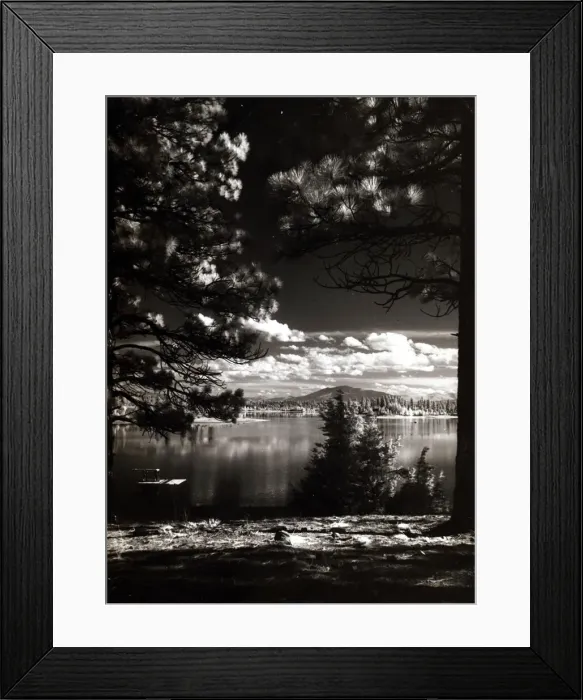 Framed Print : Wasa Lake in the foothills of the Rocky Mountains in Southern Canada Framed Print : Wasa Lake in the foothills of the Rocky Mountains in Southern Canada