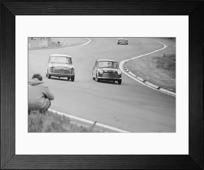 Framed Print : Mallory Park International 11th June 1962